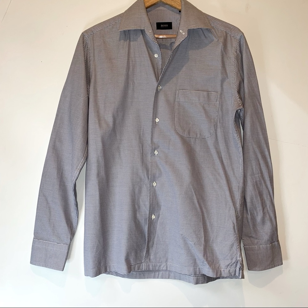 Hugo Boss Men’s Blue Dress Shirt